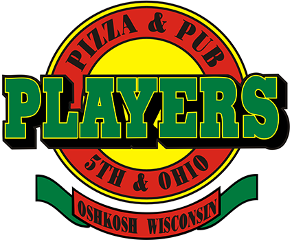 Players Pizza and Pub Oshkosh, WI best pizzeria, restaurant and bar logo